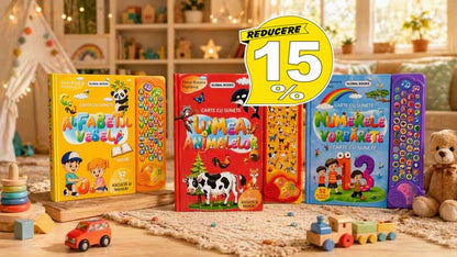Pachet educativ: Alfabetul vesel, Lumea animalelor și Numerele Vorbărețe