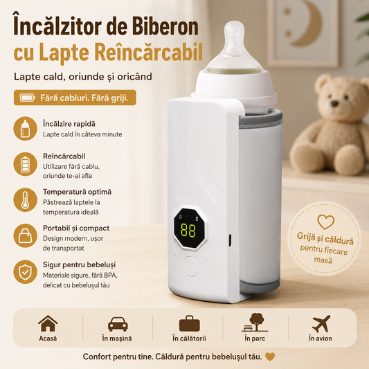 ThermoBaby Pro - Încălzitor Portabil pentru Biberoane